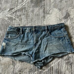Free people denim shorts